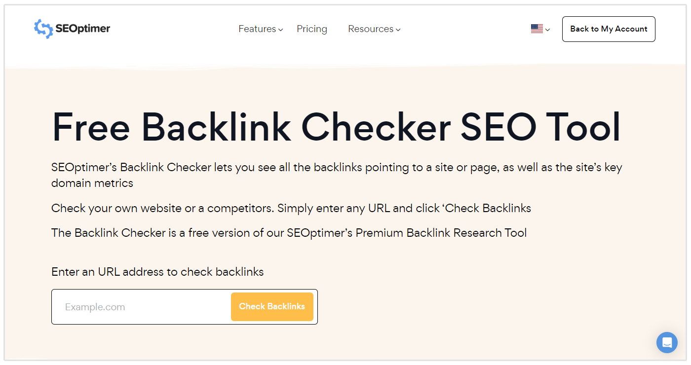 Ferramenta de verificação de [backlinks]